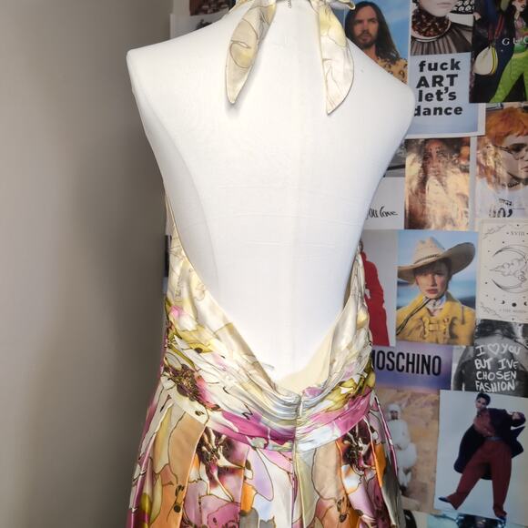 Floral Printed Maxi Gown - Picture 5 of 7